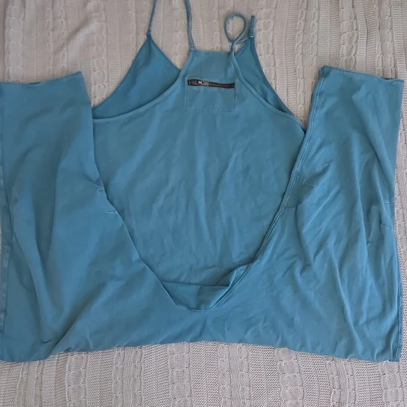 Free People Hot Shot Onesie Skyline Blue Medium - Picture 5 of 7